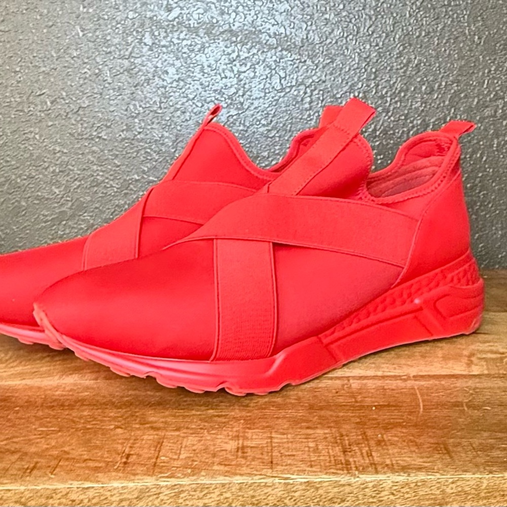 Steve Madden Bold Red Men's Sneakers
